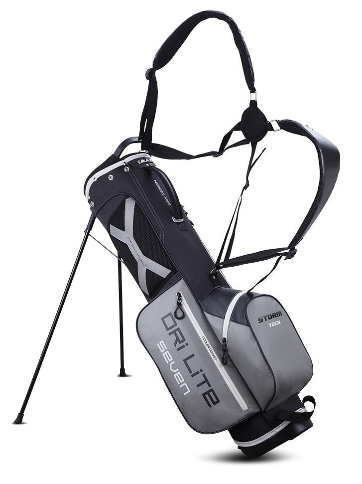 Big Max Dri Lite Seven G stand bag, grey/black