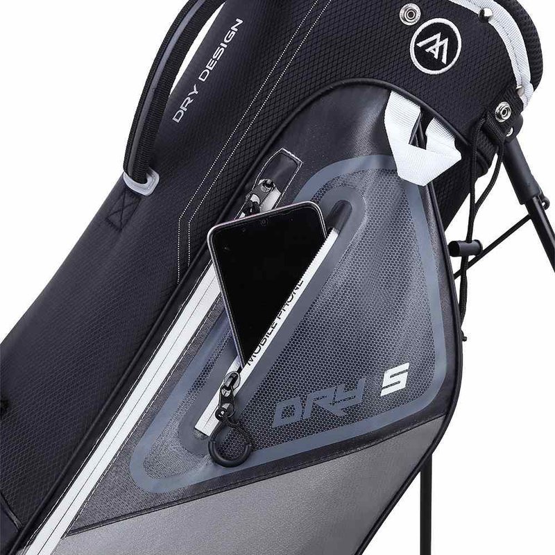 Big Max Dri Lite Seven G stand bag, grey/black