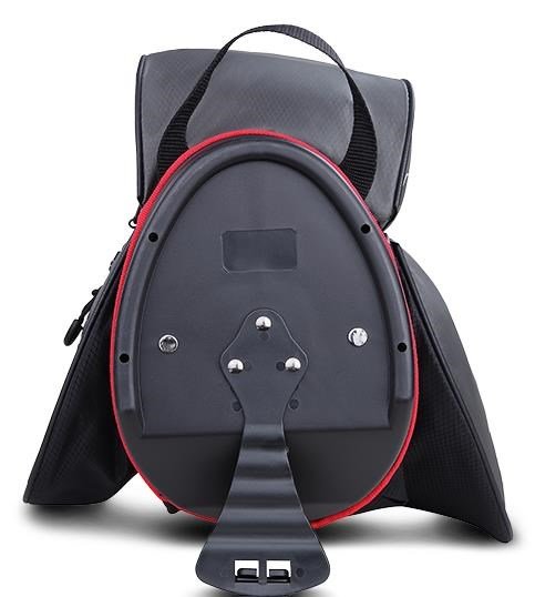 Big Max Dri Lite Seven G stand bag, black/red