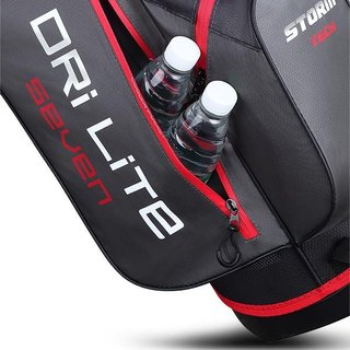 Big Max Dri Lite Seven G stand bag, black/red