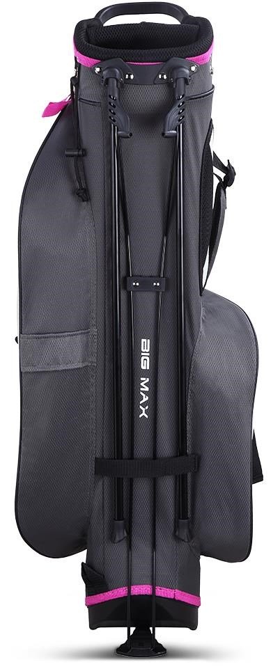 Big Max Dri Lite Seven G stand bag, charcoal/fuchsia/white