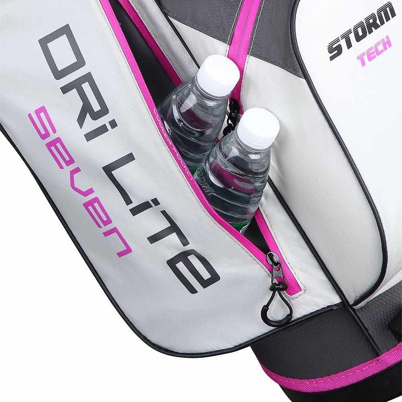 Big Max Dri Lite Seven G stand bag, charcoal/fuchsia/white