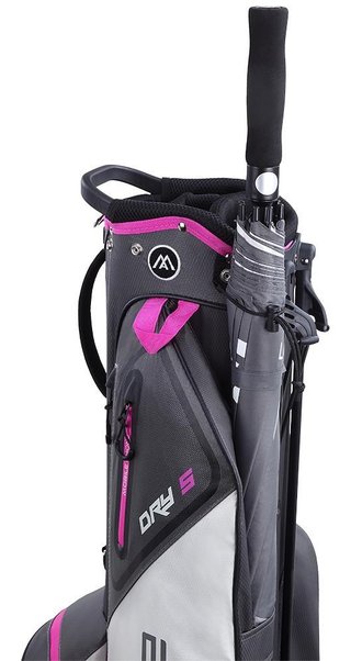 Big Max Dri Lite Seven G stand bag, charcoal/fuchsia/white