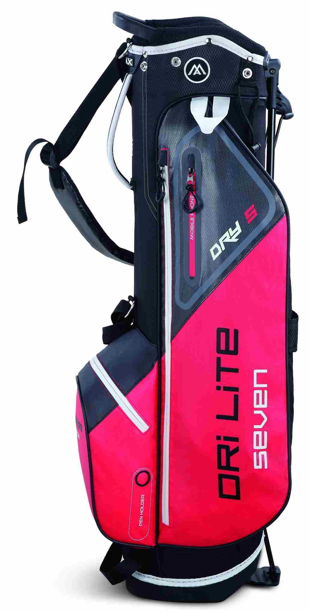 Big Max Dri Lite Seven G stand bag, red/black