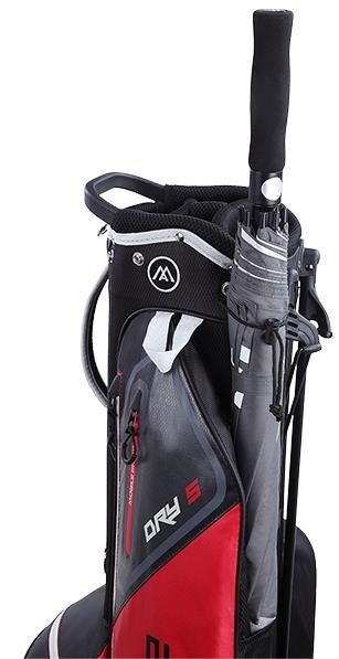 Big Max Dri Lite Seven G stand bag, red/black