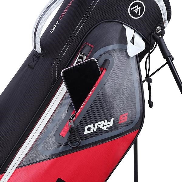Big Max Dri Lite Seven G stand bag, red/black