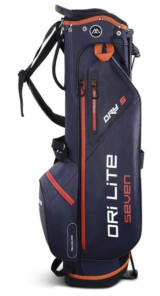 Big Max Dri Lite Seven G stand bag, steel blue/rust/white