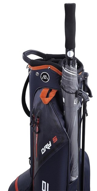 Big Max Dri Lite Seven G stand bag, steel blue/rust/white