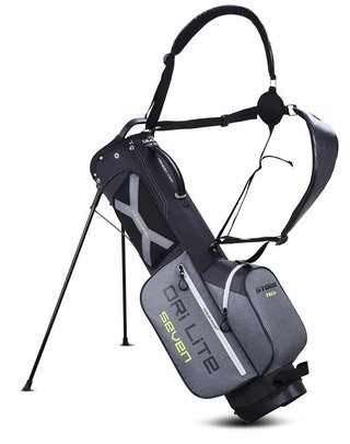 Big Max Dri Lite Seven G stand bag, storm silver/lime/black