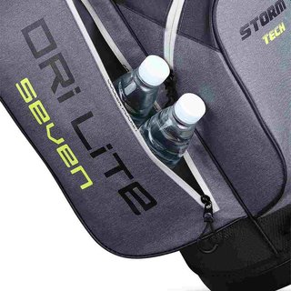 Big Max Dri Lite Seven G stand bag, storm silver/lime/black