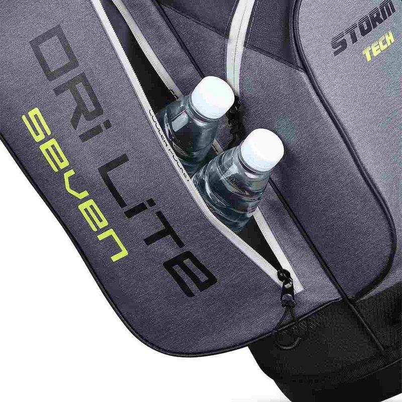Big Max Dri Lite Seven G stand bag, storm silver/lime/black