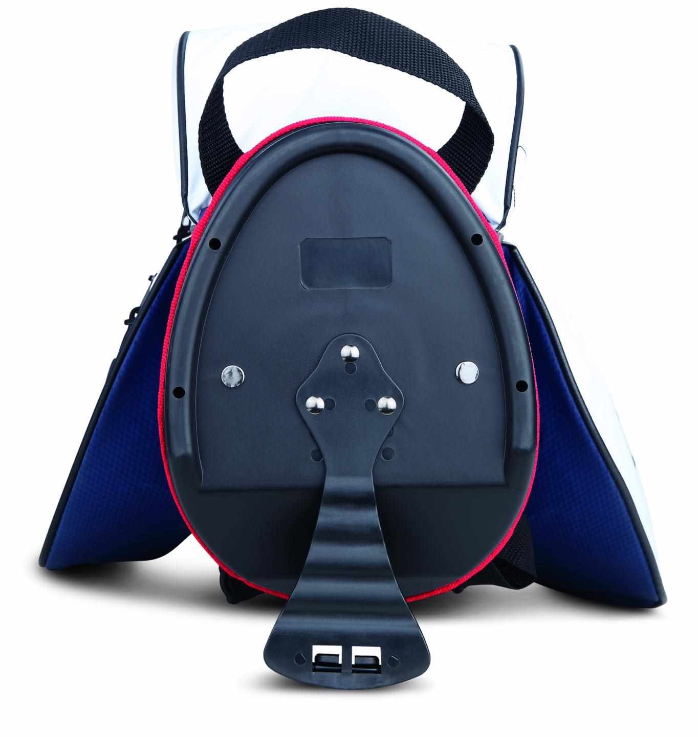 Big Max Dri Lite Seven G stand bag, white/navy/red