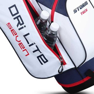 Big Max Dri Lite Seven G stand bag, white/navy/red