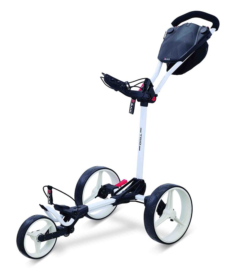 Big Max Blade Trio manual trolley, white