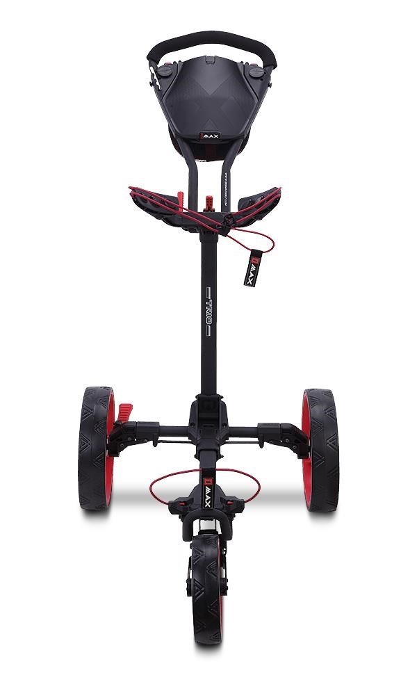 Big Max Blade Trio manual trolley, phantom black-red