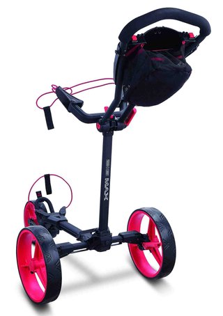 Big Max Blade Trio manual trolley, phantom black-red