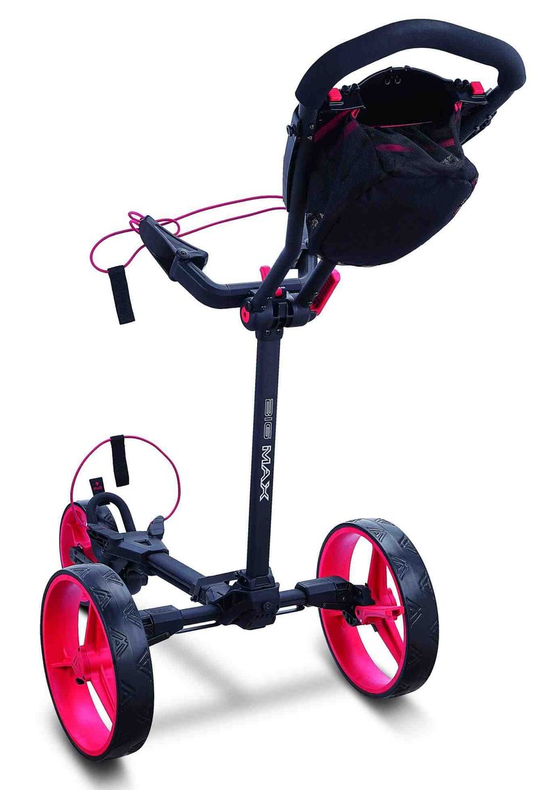 Big Max Blade Trio manual trolley, phantom black-red