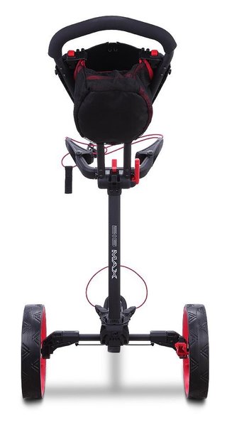 Big Max Blade Trio manual trolley, phantom black-red