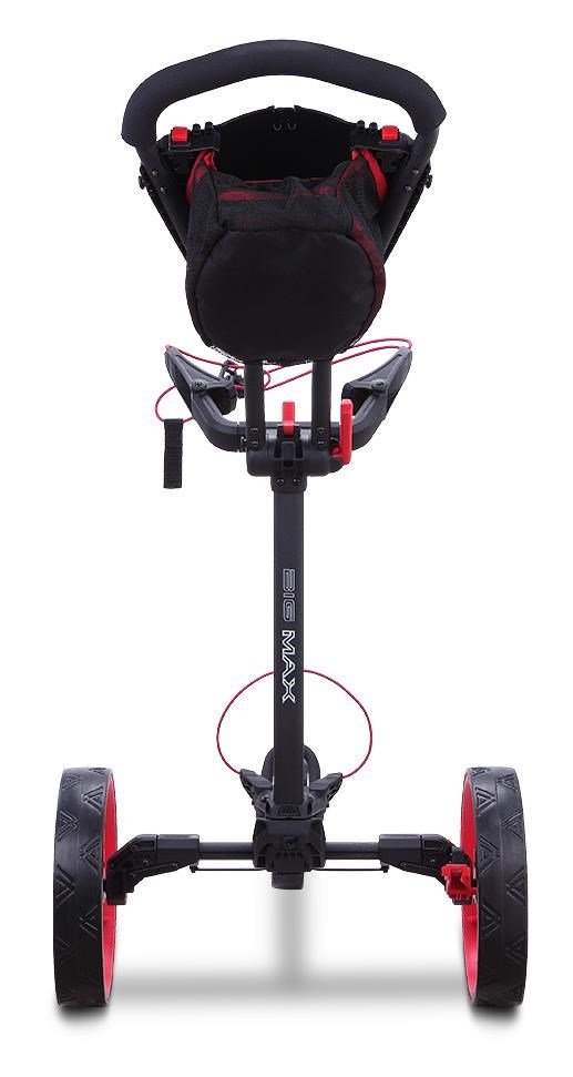 Big Max Blade Trio manual trolley, phantom black-red