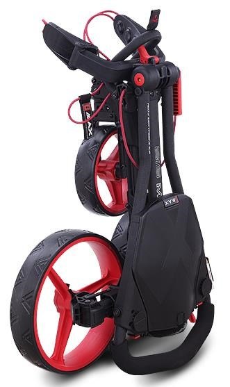 Big Max Blade Trio manual trolley, phantom black-red