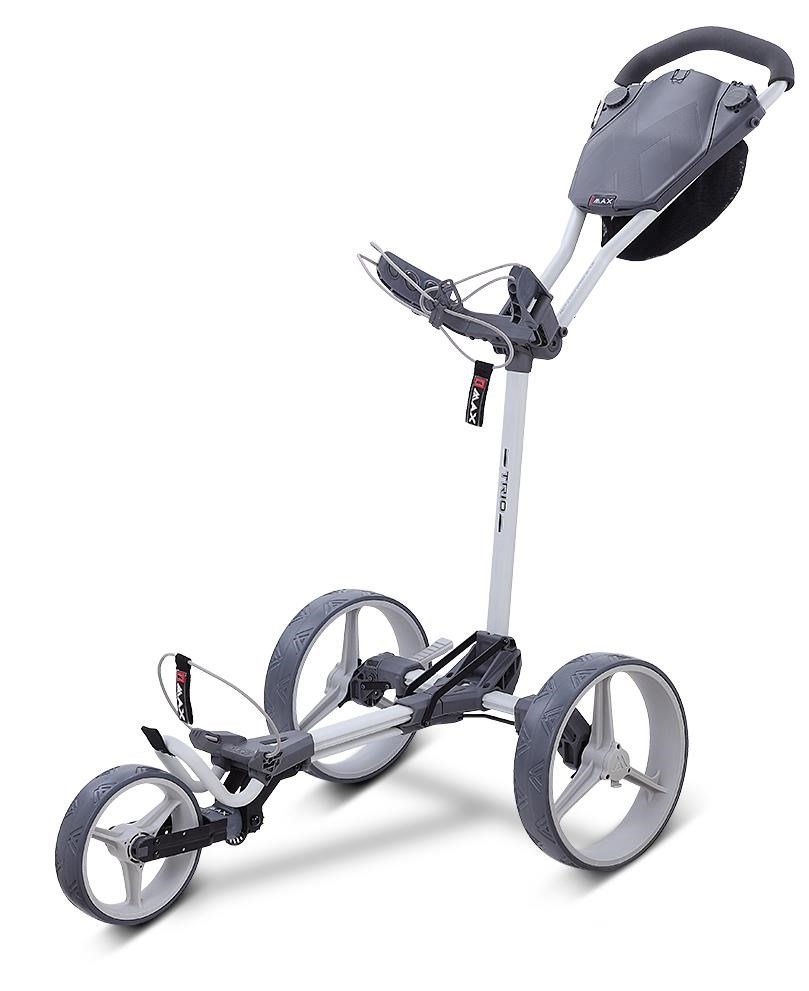 Big Max Blade Trio manual trolley, grey-charcoal