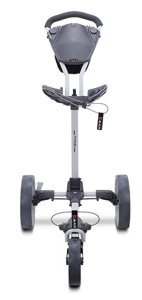 Big Max Blade Trio manual trolley, grey-charcoal