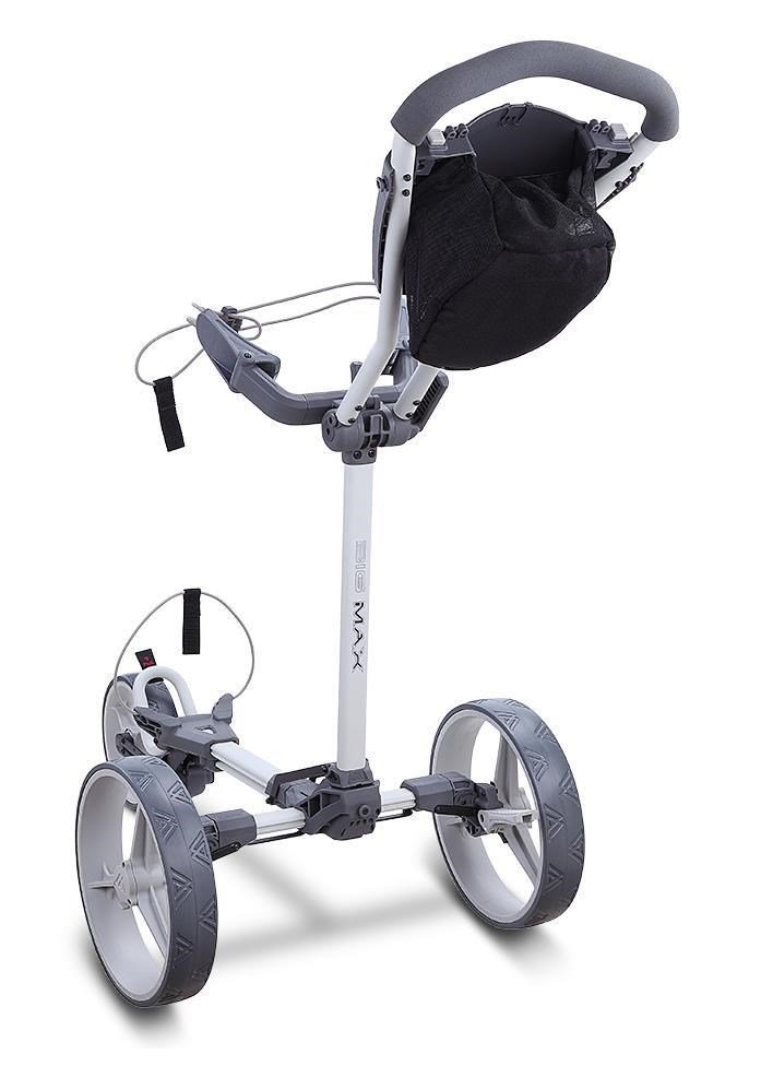 Big Max Blade Trio manual trolley, grey-charcoal