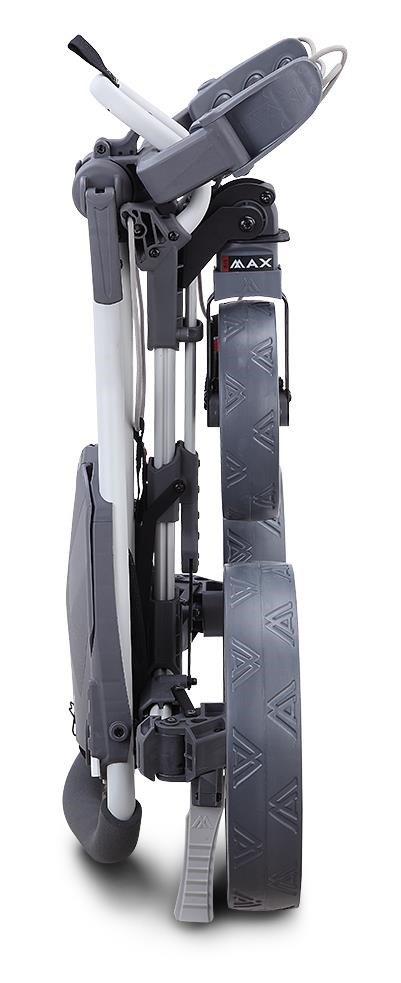 Big Max Blade Trio manual trolley, grey-charcoal