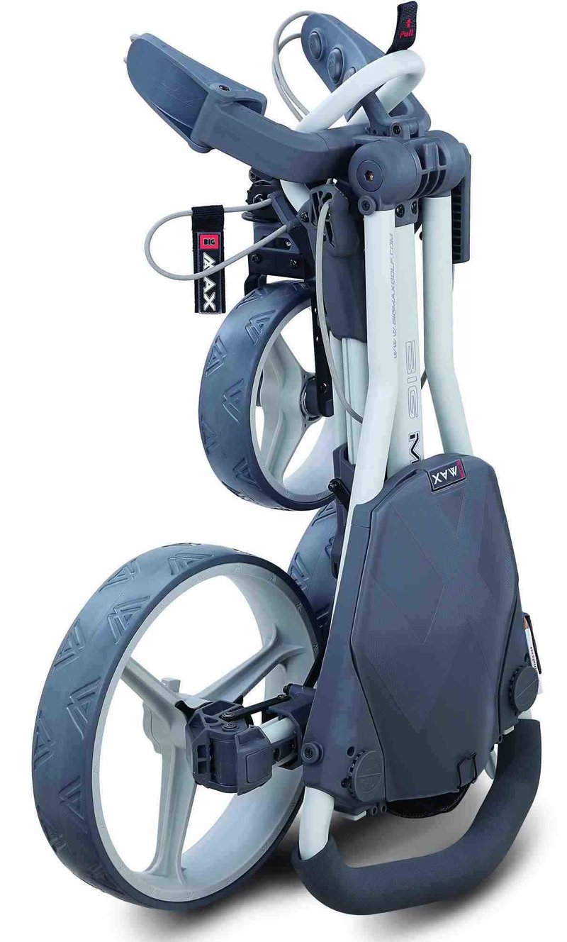 Big Max Blade Trio manual trolley, grey-charcoal