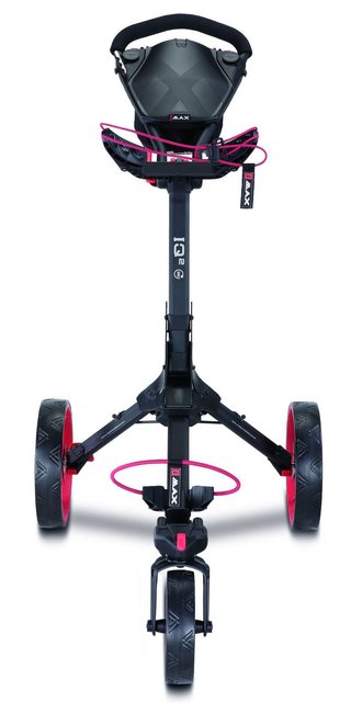 Big Max IQ2 360 manual trolley, phantom black-red