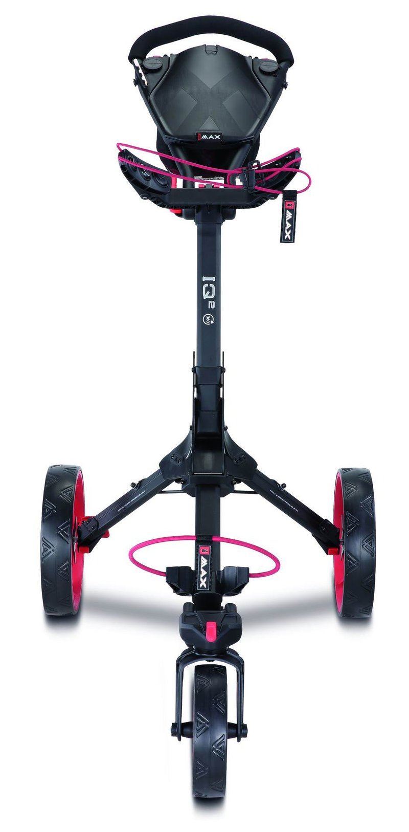 Big Max IQ2 360 manual trolley, phantom black-red