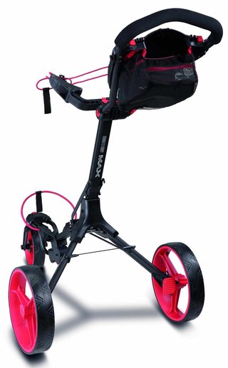Big Max IQ2 360 manual trolley, phantom black-red