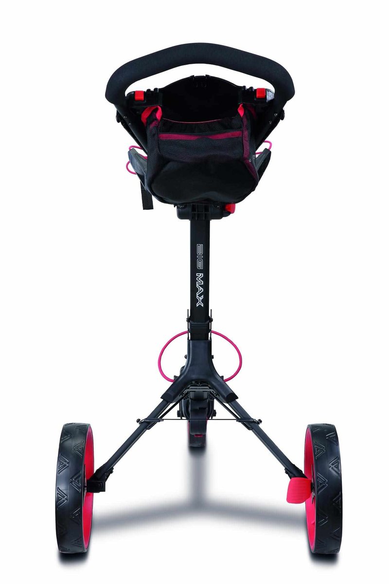 Big Max IQ2 360 manual trolley, phantom black-red