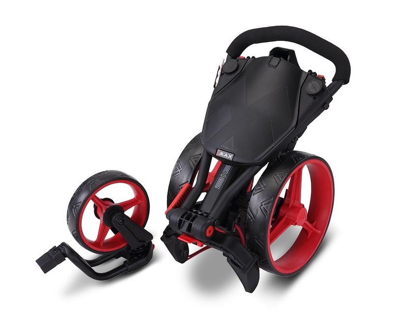 Big Max IQ2 360 manual trolley, phantom black-red