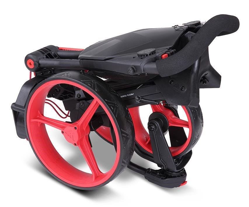 Big Max IQ2 360 manual trolley, phantom black-red