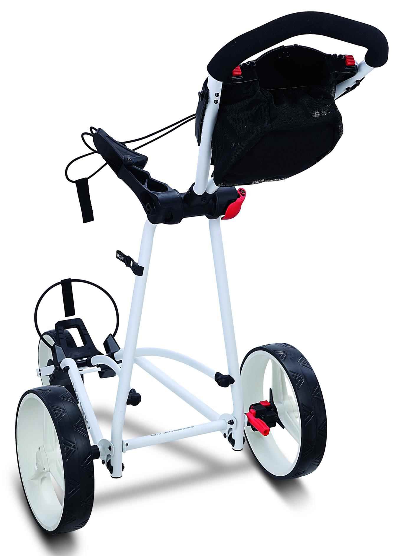 Big Max Autofold X2 manual trolley, white