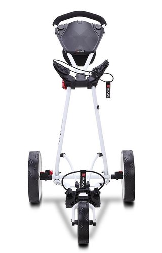 Big Max Autofold X2 manual trolley, white