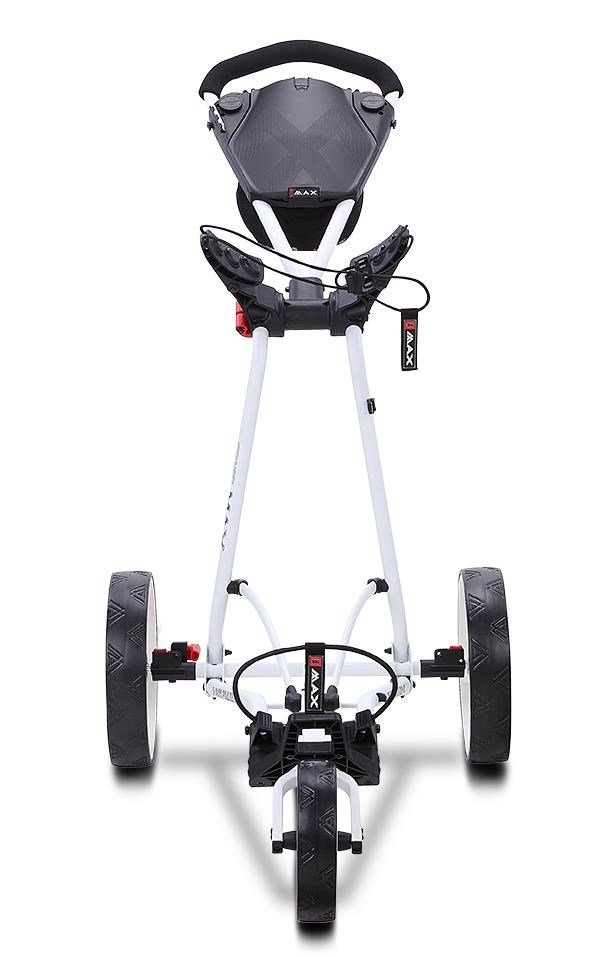 Big Max Autofold X2 manual trolley, white