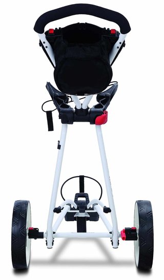 Big Max Autofold X2 manual trolley, white