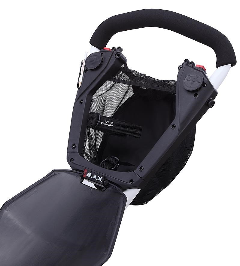 Big Max Autofold X2 manual trolley, white