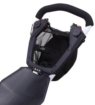 Big Max Autofold X2 manual trolley, white