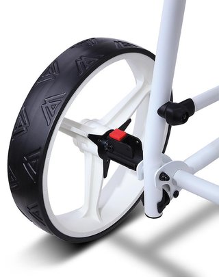 Big Max Autofold X2 manual trolley, white