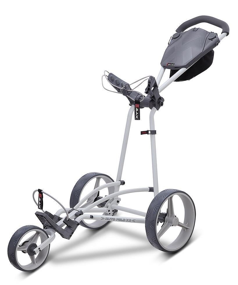 Big Max Autofold X2 manual trolley, grey-charcoal