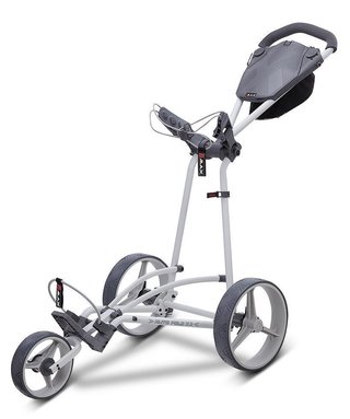 Big Max Autofold X2 manual trolley, grey-charcoal