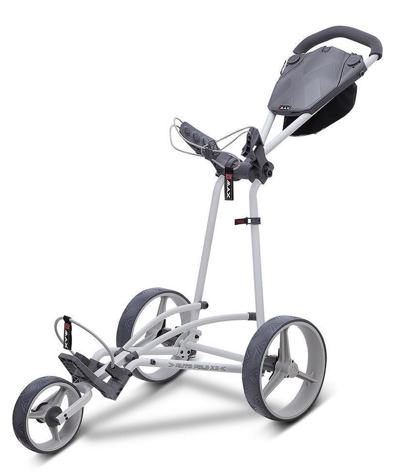 Big Max Autofold X2 manual trolley, grey-charcoal
