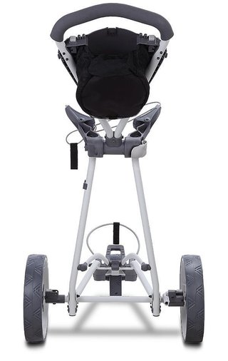 Big Max Autofold X2 manual trolley, grey-charcoal