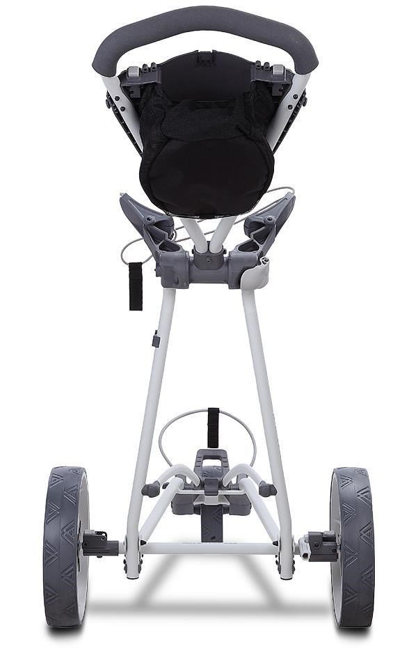 Big Max Autofold X2 manual trolley, grey-charcoal