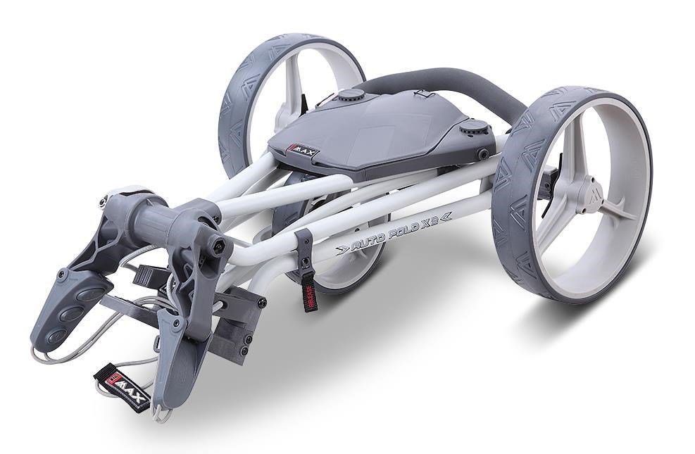 Big Max Autofold X2 manual trolley, grey-charcoal