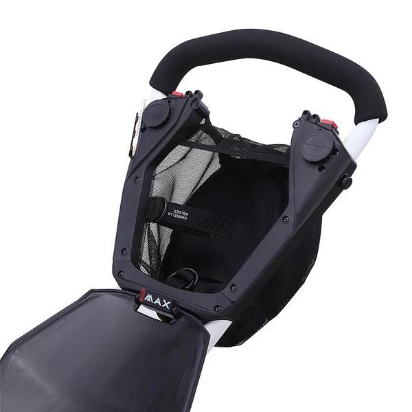 Big Max Autofold X2 manual trolley, grey-charcoal
