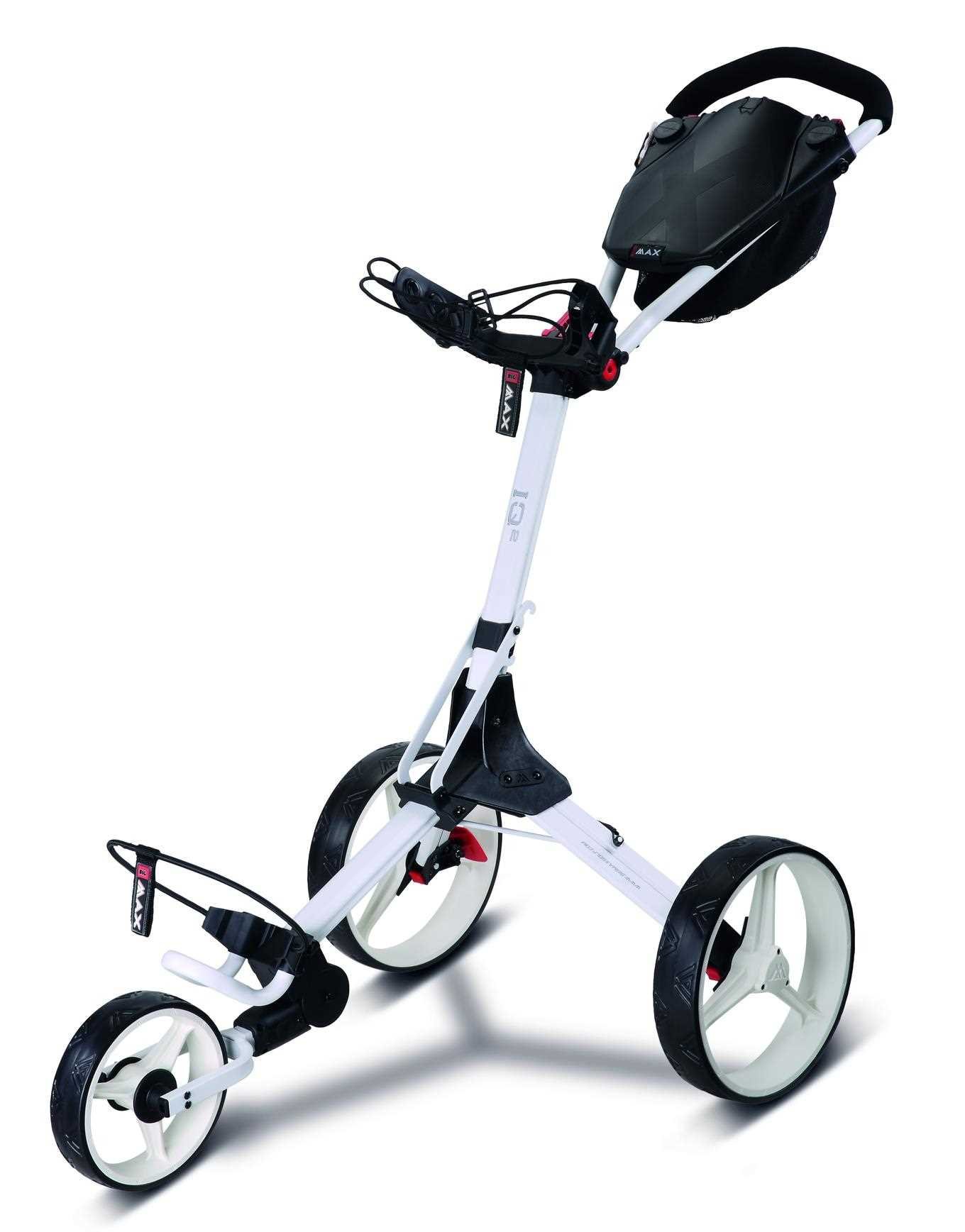 Big Max IQ2 manual trolley, white
